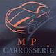 Le logo de MP Carrosserie.